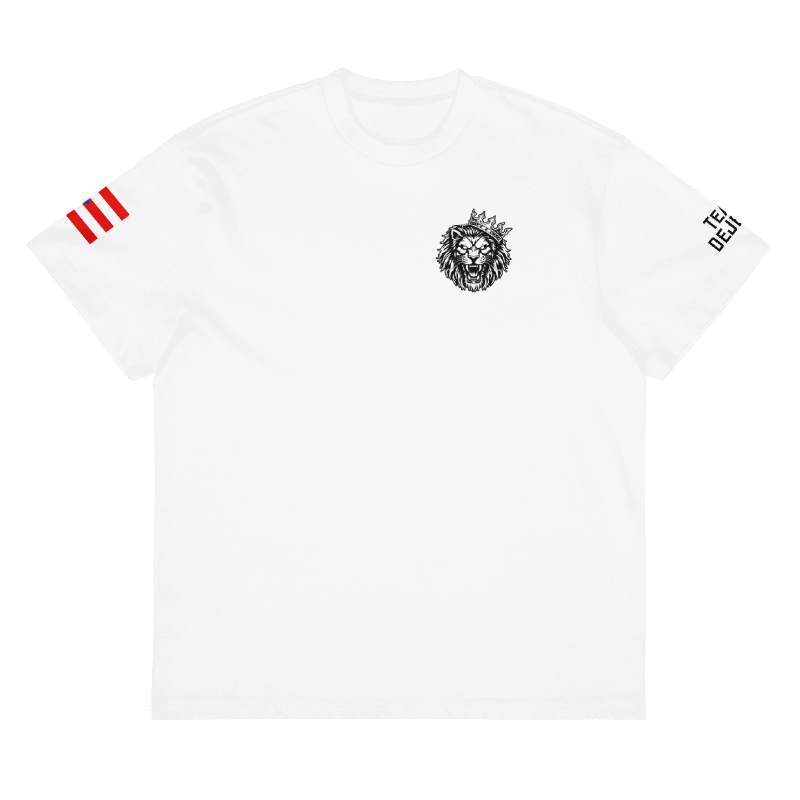 Official Team DeJesus White Box Tee - MSG April 17th, 2026