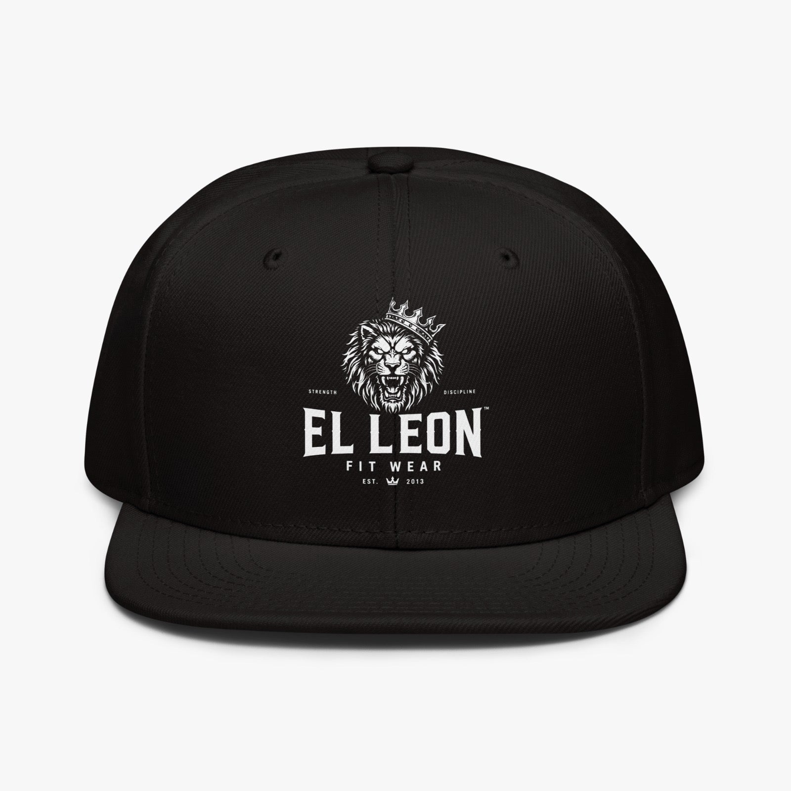 El León Snapback — Black & White