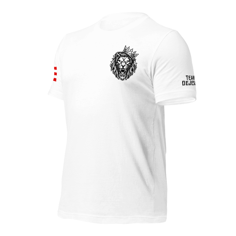 Official Team DeJesus Fight Night WhiteT-Shirt - MSG April 17th, 2026 (Copy)