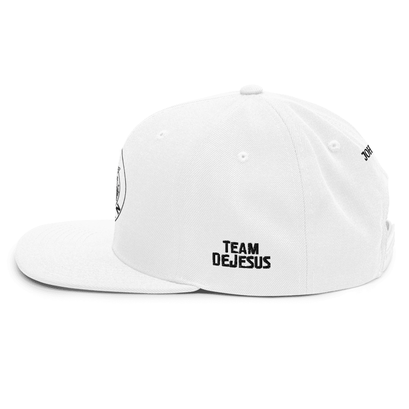 Official Team DeJesus White Snapback Hat - MSG April 17th, 2026
