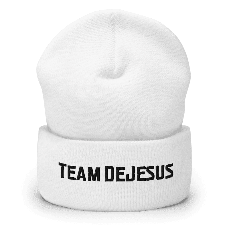 Official Elon El Leon Beanie - White Premium Knit Beanie