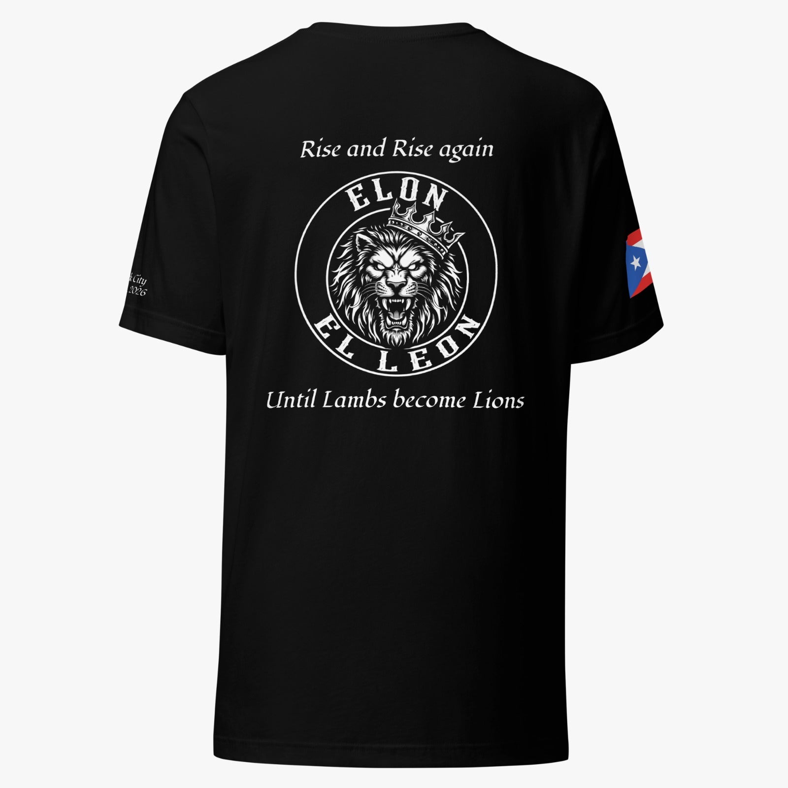 official team DeJesus fight night tee-shirt msg april 17th 2026
