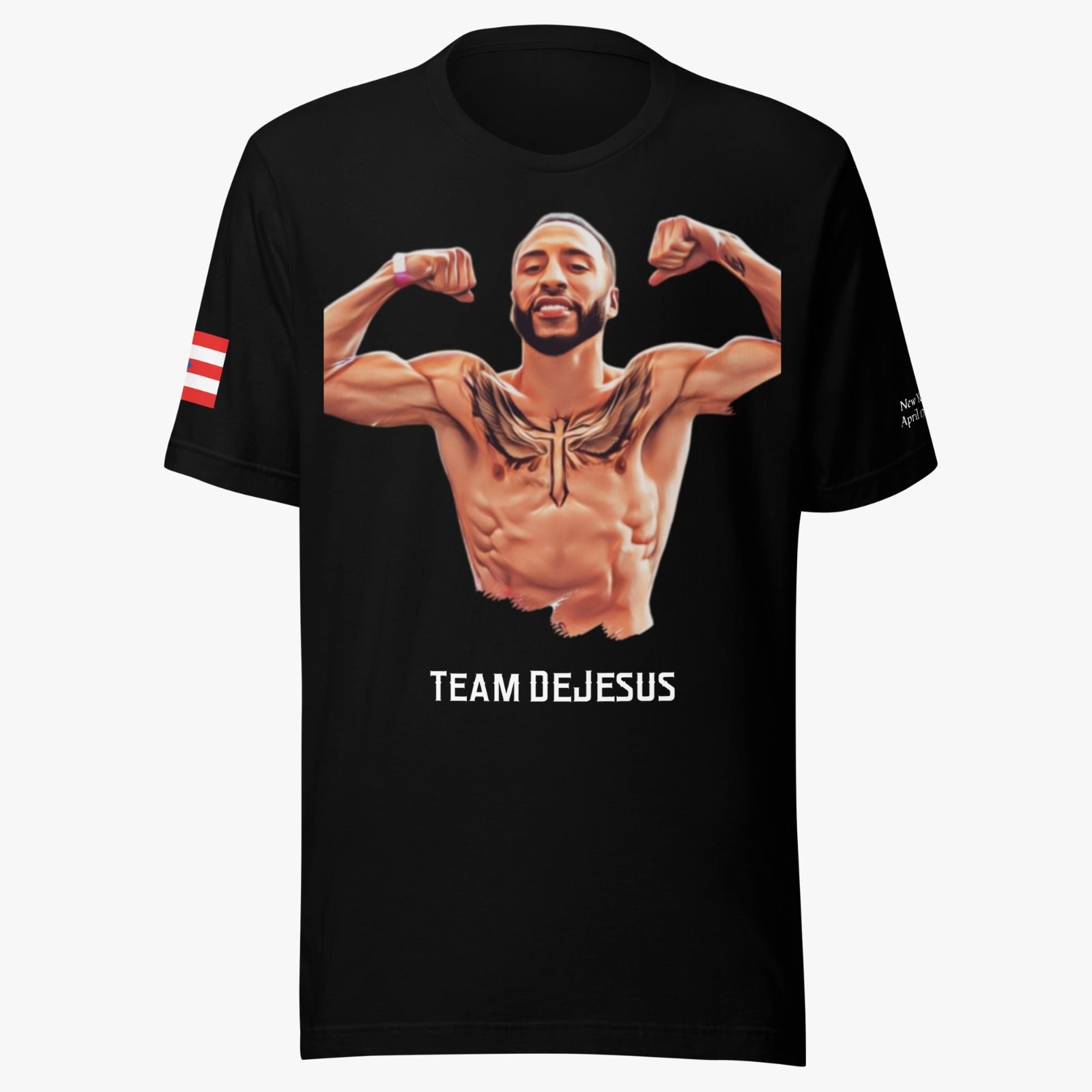 official team DeJesus fight night tee-shirt msg april 17th 2026