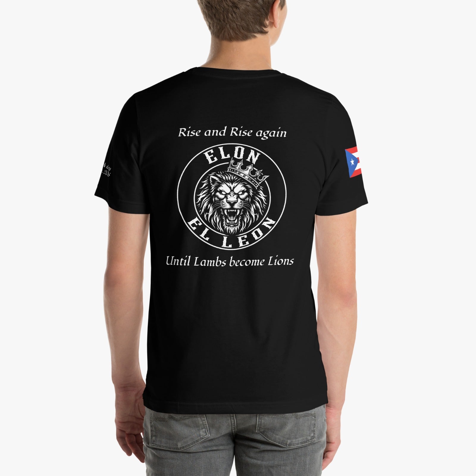 official team DeJesus fight night tee-shirt msg april 17th 2026