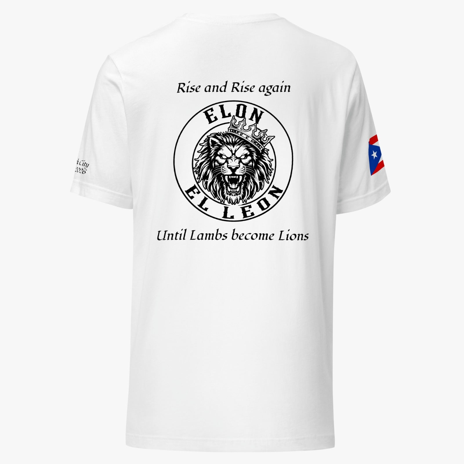 official team fight night tee-shirt msg April 17th 2026
