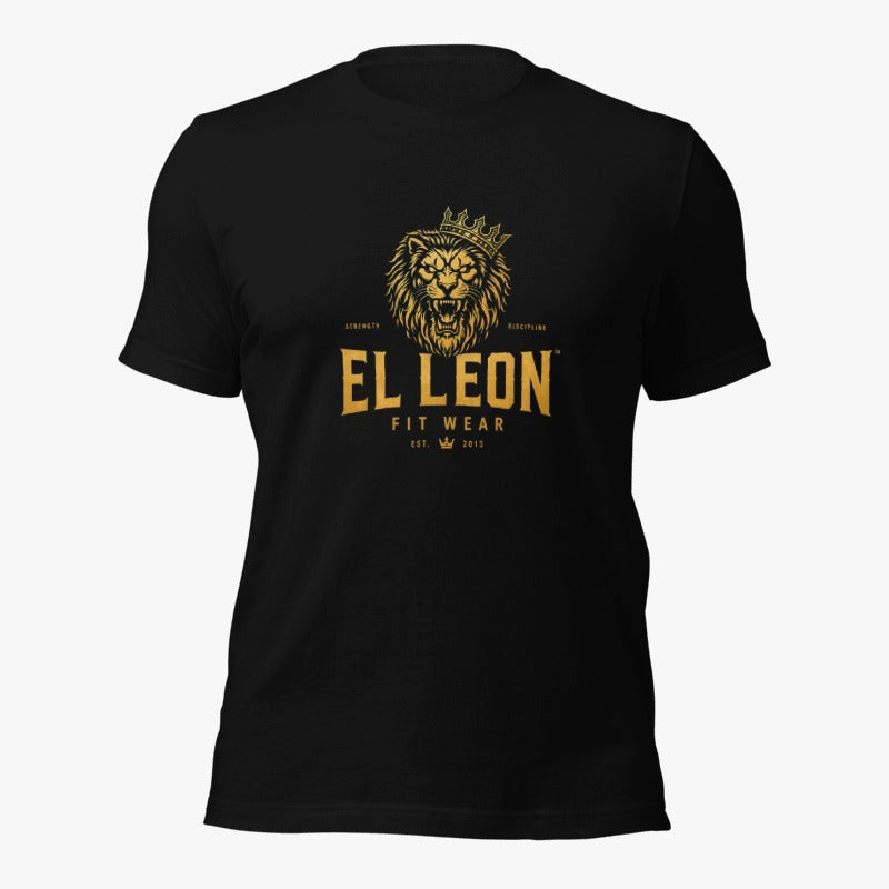 El León Tee — Black & Gold