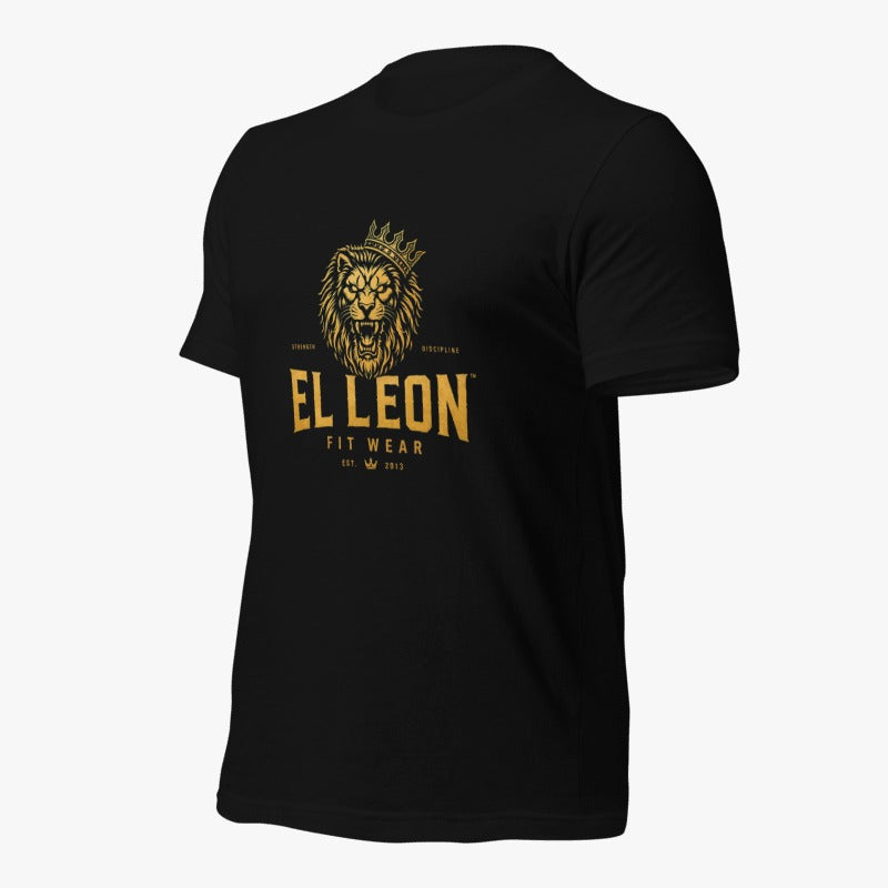 El León Tee — Black & Gold