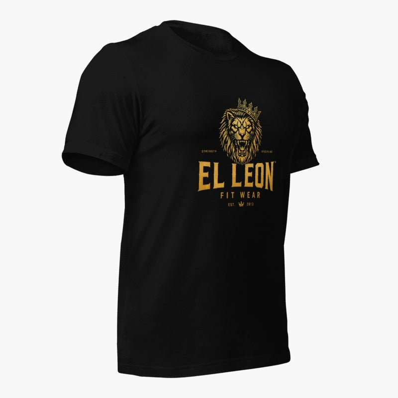 El León Tee — Black & Gold