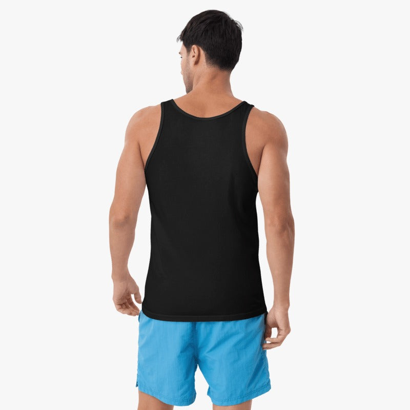 El León Tank Top — Black & Gold