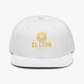 El León Snapback — White & Gold