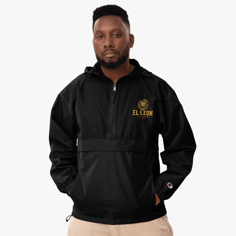 El León Champion Jacket — Black