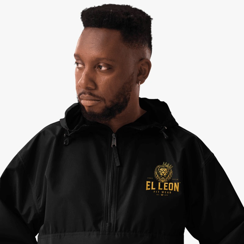 El León Champion Jacket — Black