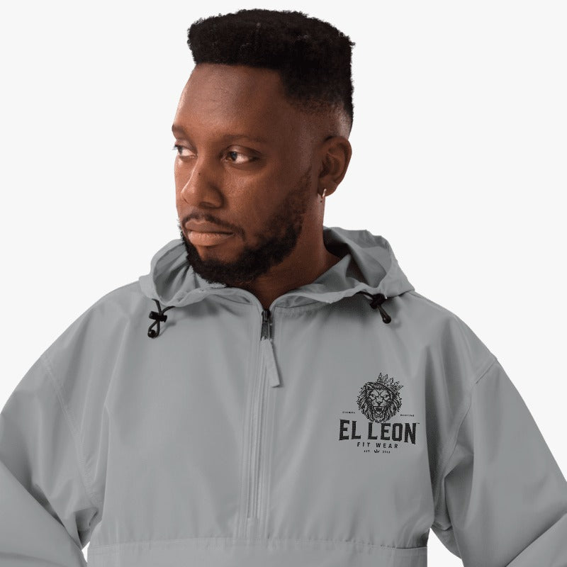 El León Champion Jacket — Light Grey