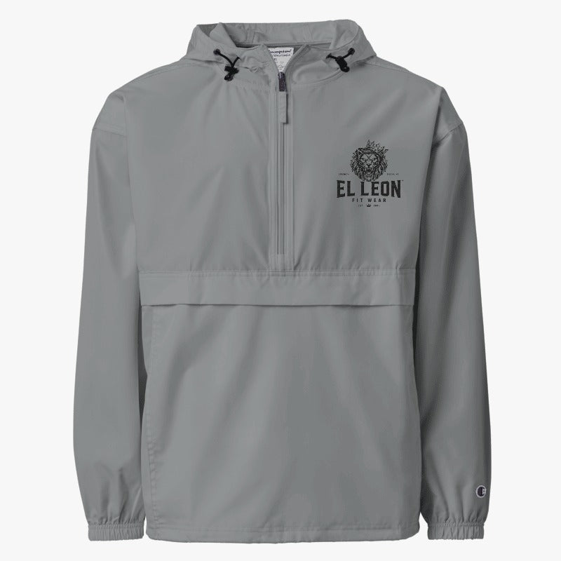 El León Champion Jacket — Light Grey