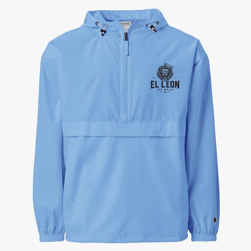 El León Champion Jacket — Carolina Blue