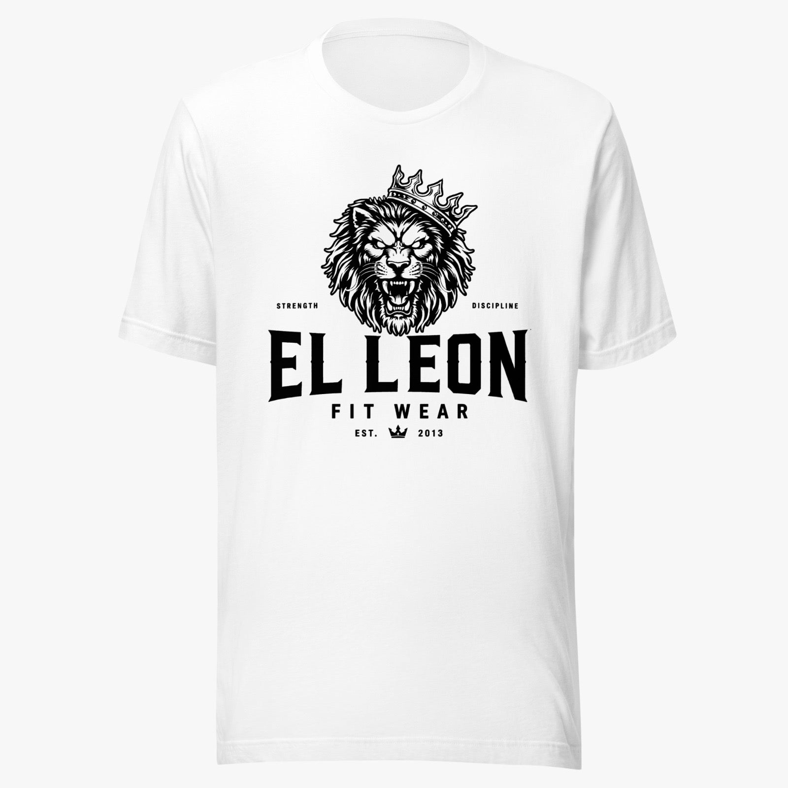 El León Tee — White & Black