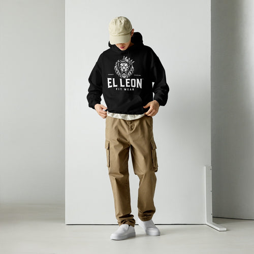 El León Hoodie — Black & White