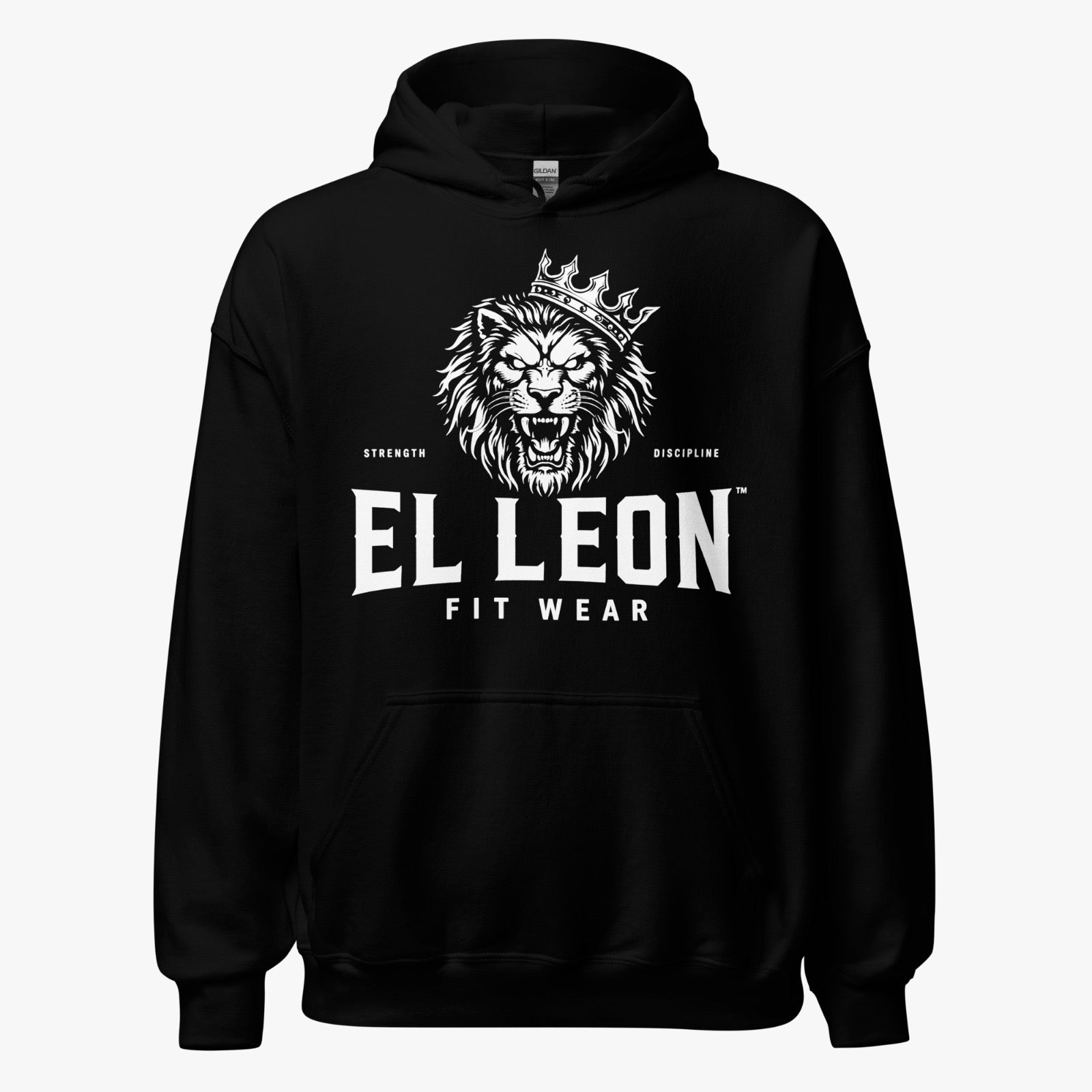El León Hoodie — Black & White