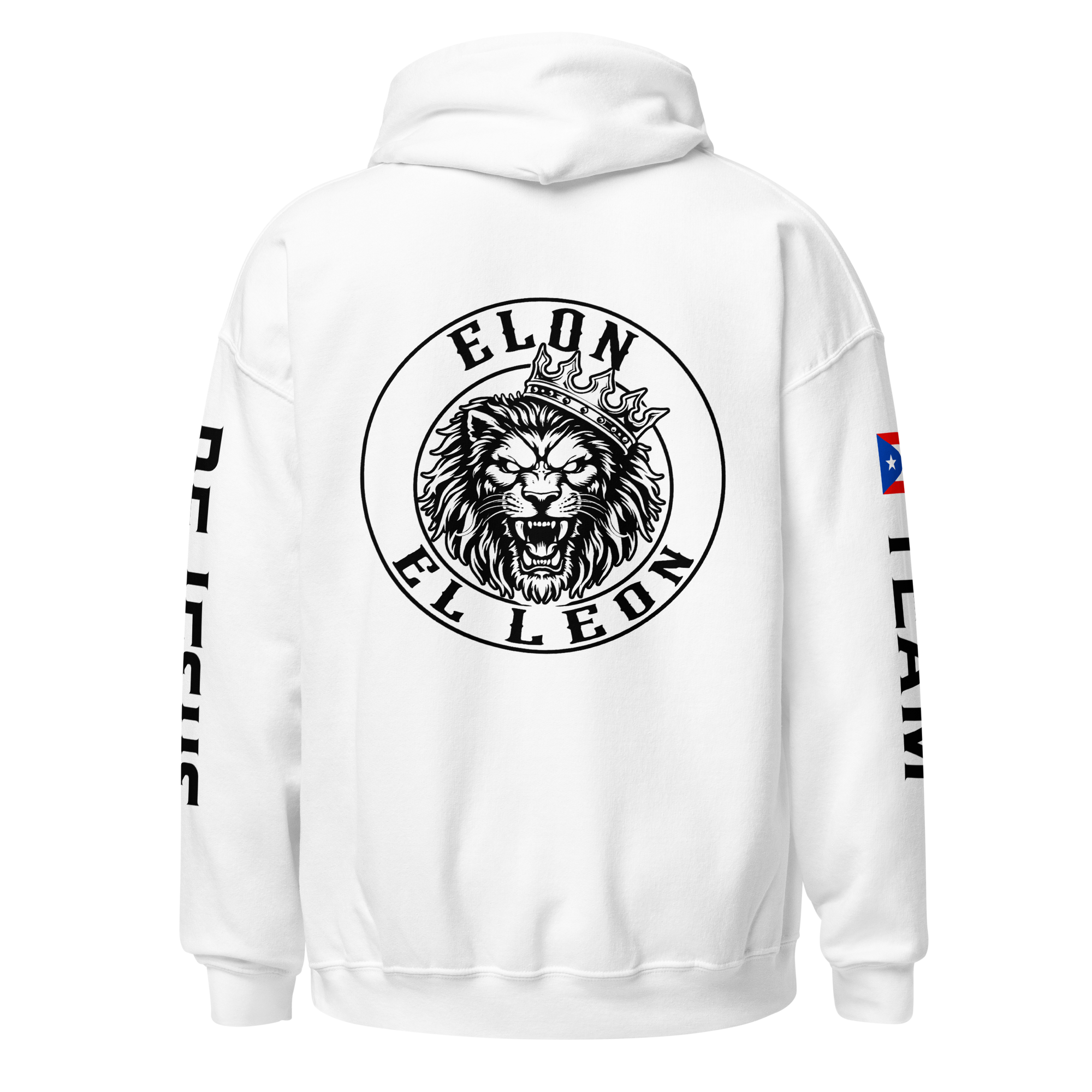 Official Team DeJesus Fight Night White Hoodie - MSG April 17th, 2026